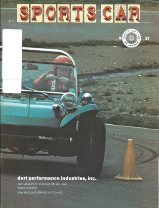 SPORTS CAR 1973 SEPT - DART PERFORMANCE INDUSTRIES, JOHN MORTON
